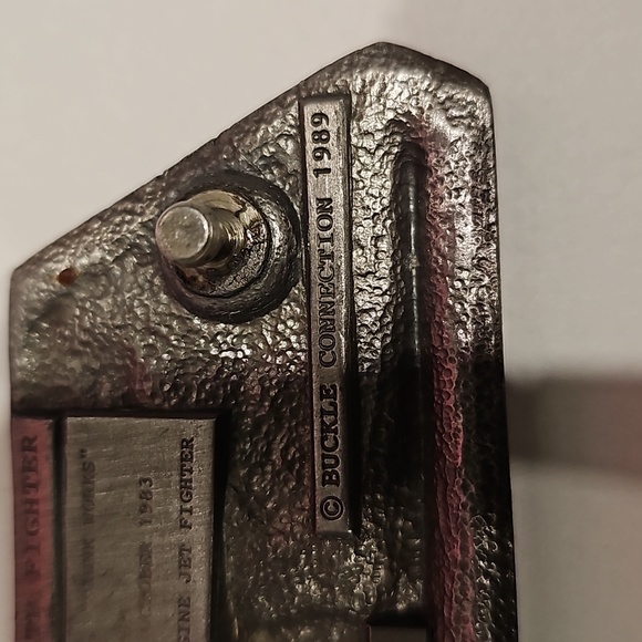 LOCKHEEDMARTIN SKUNK WORKSF-117A STEALTHFIGHTER BELT BUCKLE - Picture 10 of 11